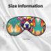 SSIMOO Funny Dog Print Double-Sided Eye Mask | Soft & Light Blocking | Enhance Sleep Quality | International Shipping - Buy Online on GoSupps.com