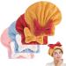 GDSAFS New Super Absorbent Hair Towel Wrap for Wet Hair Soft Absorbent Quick Drying Cap 2024 New Microfiber Hair Towel Quick Drying Hair Towel Wrap with Bow Knot for Women for All of Hair (4PCS)