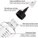 2 Pack Applicator Bottle for Hair 8.5oz Hair Color Applicator Bottle Twist-On Top Tip Cap Hair Oil Applicator Plastic Squeeze Bottle Root Hair Dye Bottle with Graduated Scale - Buy Online on GoSupps.com