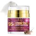 95% Snail Mucin Retinol Cream Snail Repair Cream for Improving Fine Lines & Dryness Skin Elasticity Day and Night Hydration with Aloe Vera Hyaluronic and Vitamin E 1.76 Oz