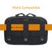 Tactical Molle Horizontal Admin Pouch - Multi-Purpose EDC Tool Bag (Black) - Buy Online on GoSupps.com