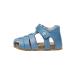 Falcotto Alby-Closed Toe Fisherman Leather Sandals 7.5 UK Child Blue Azzurro 0c03