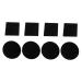 Homsfou 8st compost box filter cotton Accessories replacement katzen -tanned filter mat stray filter pad black trash cans odor remover filter for compost bucket filter element activated carbon