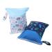 Healvian 2 pieces women bands storage bag menstrual bond bag tampon storage bag changing bag travel menstrual bandage bag bag with double zipper 35x23cm