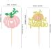 Ercadio 24 Pack Little Pumpkin Cupcake Toppers Pink Glitter Pumpkin Cupcake Picks Fall Pumpkin Cupcake Decorations for Thanksgiving Day Theme Birthday Baby Shower Party Cake Decorations Supplies Style 12 - Buy Online on GoSupps.com