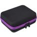 Jerliflyer Essential Oil Handbag - 30 Bottle Storage Case for Aromatherapy | Purple Essential Oil Organizer - Buy Online on GoSupps.com