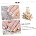 Mikinona 4 Packs Nail Art Polymer Clay Fruit Nail Art Slice Diy Nail Decoration Supplies Craft Making Beads Fruit Pattern Nail Decorations Nail Art Craft Suite Manicure Resin 3d - Buy Online on GoSupps.com