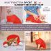 SUNFURA Cat Surgery Recovery Suit | Neuter/Spay Surgical Onesie for Cats | Anti-Licking Protection | Pink/Red (S Small) - Buy Online on GoSupps.com