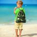 WAWSAM Dinosaur Drawstring Backpack for Kids - Waterproof Sports Gym Bag for Beach Swimming School & Travel - Buy Online on GoSupps.com