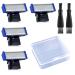 Shaver Replacement Head 4PCS Compatible With Microtouch Solo 2PCS Shaver Clean Brush With Box (4PCS)