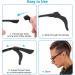 Oikabio 12 Pairs Non-Slip Eyeglass Grips | Silicone Eyeglass Retainers & Holders for All Eyeglasses - International Shipping Available - Buy Online on GoSupps.com