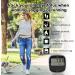 Pedometer for Walking Steps and Miles | Clip-On Step Counter for Women, Men, Seniors, Kids | Removable Tracker | Black - Buy Online on GoSupps.com