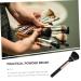 Multi-Function Manicure & Cleaning Brush - Foundation Blending & Nail Remover Tool | Black 14.5x3cm | Perfect for Skincare & Dust Collection - Buy Online on GoSupps.com
