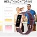 1.10'' AMOLED Fitness Tracker with Heart Rate & Sleep Tracking - 25 Sports Modes - Pedometer for Android & iPhone - Bordeaux - Buy Online on GoSupps.com