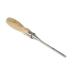 Narex Richter Extra Bevel Edge Chisel with Cryogenic Treated Cr-V Steel Hardened to HRc 62 Ergonomic Ash Handles Stainless Steel Ferrule (1/4 inch)