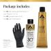 Hair Solution Gold Ash Blonde 7.1 Hair Dye - 90g Permanent Color Peroxide Cream & Gloves | Professional Salon Care for Stunning Beauty - Buy Online on GoSupps.com