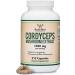Cordyceps Capsules (Cordyceps Sinensis Mushroom Extract) 210 Count, 3.5 Month Supply, 1,000MG (7% Polysaccharides with Alpha and Beta Glucans) Overall and Aging Support by Double Wood