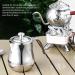 Nimomo Moka Pot Home Coffee Moka Pot Built in Filter Coffee Making Moka Pot Stainless Steel Coffee Maker Pot - Buy Online on GoSupps.com