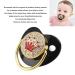 Soft Silicone Baby Pacifier for Infants 6-18 Months - Cylindrical Design for Breastfeeding Protection (Black) - Buy Online on GoSupps.com