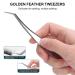 Premium Eyelash Extension Tweezers Set - 3-Part Silver Dolphin Tool for Perfect Fans - Buy Online on GoSupps.com