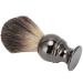 Qyebavge Men's Shaving Brush - Portable Stainless Steel Handle in Gun Color | Premium Grooming Tool for Smooth Shaves - Buy Online on GoSupps.com