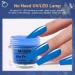 6 Colors Dip Powder Set - Royal Blue Glitter Nail Art for DIY Manicure | Glossy Finish - Perfect Gift for Ladies - Buy Online on GoSupps.com