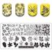 FingerAngel 16Pcs Nail Stamping Kit with 2 Stampers, 2 Scrapers, and Storage Bag - V17-32 Nail Stamping Plates Set - Buy Online on GoSupps.com