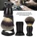 Premium Acrylic Shaving Brush Holder by Bartpinslanders | Professional & Family Use | Ideal for Beard Brushes - Buy Online on GoSupps.com
