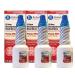Reliable-1 Laboratories Nasal Spray 12 Hour Relief Nasal Decongestant | Rapid and Powerful Sinus Relief Nose Spray | Pump Mist Anti Drip Congestion Relief | Oxymetazoline HCI | 1 Fl Oz 3-Pack