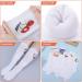 Retro Sports Socks for Women & Men - 6 Pairs Tennis & Stripe Long White Socks - International Shipping - Buy Online on GoSupps.com