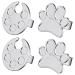 VALICLUD Bague de Palettes Ongles 4 Pi ces Plateau M lange Vernis Ongles Accessoires Manucure pour D coration