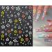 JMEOWIO Spring Flower Hibiscus Nail Art Stickers - 9 Sheets Colorful Self-Adhesive Floral Decals for Summer Nail Design - Buy Online on GoSupps.com