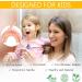 Kids U-Shaped Toddler Toothbrush | Age 2-6 | Food Grade Silicone | 360 Oral Cleaning | Extra Soft | Purple - Buy Online on GoSupps.com