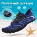 Unisex Fast-Drying Water Shoes for Men & Women - Beach Pool and Kayaking - Drainage Holes - Sizes 36-46 EU - Blue - Buy Online on GoSupps.com