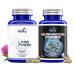Vital-J Empowering Liver Power Detox Support and Cleanse with Milk Thistle Zinc Beetroot & Mushroom Power W/Cordyceps Reishi Lions Mane and Shiitake- 2 * 60 Capsules