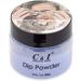C&I Dip Powder Color No. 66 Blue Glaze for Nail Color 1 oz / 28 g Translucent Color System - Buy Online on GoSupps.com