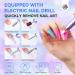 SAVILAND Dip Powder Nail Kit with Drill: 30 Colors Keratin Nail Dip Powder Kit All-in-1 with Complete Dip Powder Liquid Set Dip Base & Top Activator Brush Saver for French Nail Art Manicure Salon - Buy Online on GoSupps.com