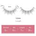 Buy Fluttery Natural Round Shape Eyelashes - Medium Volume 3 Pairs of Short Eyelashes (Q1) - International Shipping Available - Buy Online on GoSupps.com
