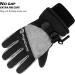 Highcamp Kids Waterproof Winter Snow Gloves with Reflector M(6-8Y) - Heather - Buy Online on GoSupps.com