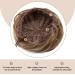 SARLA Dark Brown Synthetic Hair Buns Extension - Drawstring Updo Chignon for Women & Girls - Buy Online on GoSupps.com