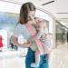 FUNUPUP 4-in-1 Baby Carrier for Newborns to Toddlers, Pink - Up to 35lbs | Portable & Breathable Mesh - Buy Online on GoSupps.com