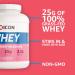 ICON Nutrition Strawberry Milkshake Whey Protein Powder 2.27kg - 71 Servings - Buy Online on GoSupps.com