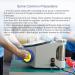 Buy Bceer Double Pencil Edge Sandblaster - 2 Metal Tanks LED Light Large Viewing Window | Ideal for Glass & Metal Rust Removal - International Shipping Available - Buy Online on GoSupps.com