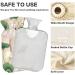 Heat Bottle with Cover - 1L Durable Warm-Up Bag for Pain Relief | Shoulder Neck & Cramps | Chinese Lotus & Flamingos Design - Buy Online on GoSupps.com