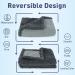 Kritter Planet Waterproof Pet Blanket 80x60 - Pee & Urine Proof Dog Blanket for Couch Bed - Reversible Furniture Protector Cover - Liquid Proof Blanket for Large Dogs - Lt Gray/Dk Gray - Buy Online on GoSupps.com