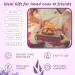 MONAHITO Lavender-Infused Weighted Eye Pillows for Relaxation - Pack of 2 Blue | Ideal for Yoga, Spa, Meditation | Hot and Cold Therapy Eye Mask for Women/Men - Buy Online on GoSupps.com