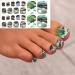 WOKOTO 440-Piece Toenail Polish Stickers Kit - Marbled Style Gel Nail Strips for Women with Nail File - Gradient Nail Art Decals - Self-Adhesive Manicure Set - Buy Online on GoSupps.com