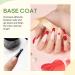 MEFA 15ml Gel Top & Base Coat Set - No Wipe Nail Polish for Long-Lasting Glossy Finish | Soak Off LED Manicure Kit | Perfect Holiday Gifts - 2PCS - Buy Online on GoSupps.com