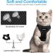 PetBonus Adjustable Cat Harness and Leash Set - Escape Proof, Breathable, Reflective Strip, Comfortable - Black X-Small - Buy Online on GoSupps.com