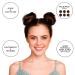Styla Hair Donut Maker for Kids - Easy Ballet Bun & Sock Bun Kit (6pc Brown) - Buy Online on GoSupps.com
